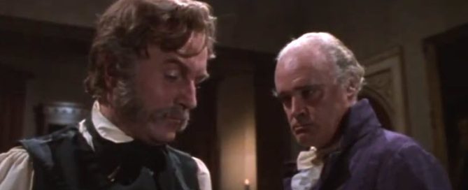 Robert Hardy and Patrick Magee in Demons Of The Mind